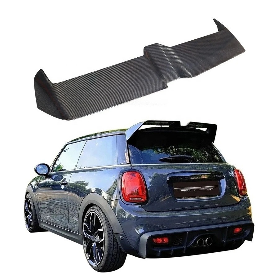 2014-2023 MINI  S F56 Exclusive Carbon Fiber Rear Spoiler Body Kit Tail Wing Roof Style Car Spoilers